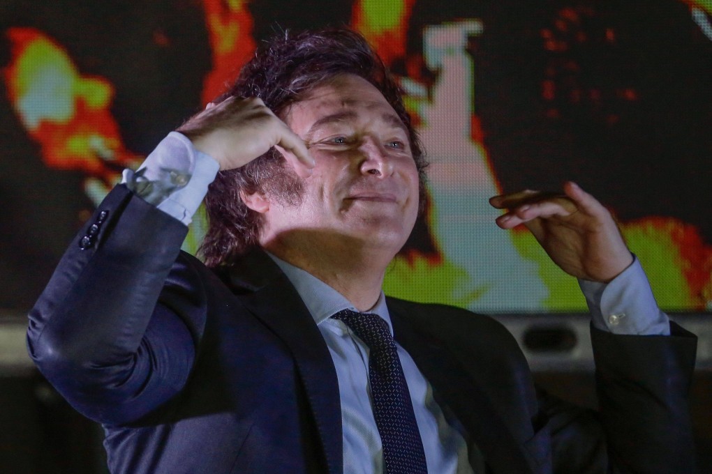 Javier Milei is pledging economic shock therapy for Argentina. Photo: AFP