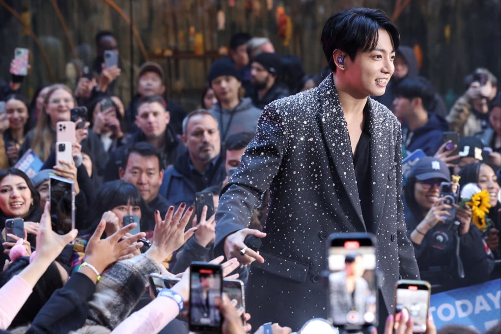 Singer Jung Kook of BTS performs in New York City on November 8. Photo: Reuters
