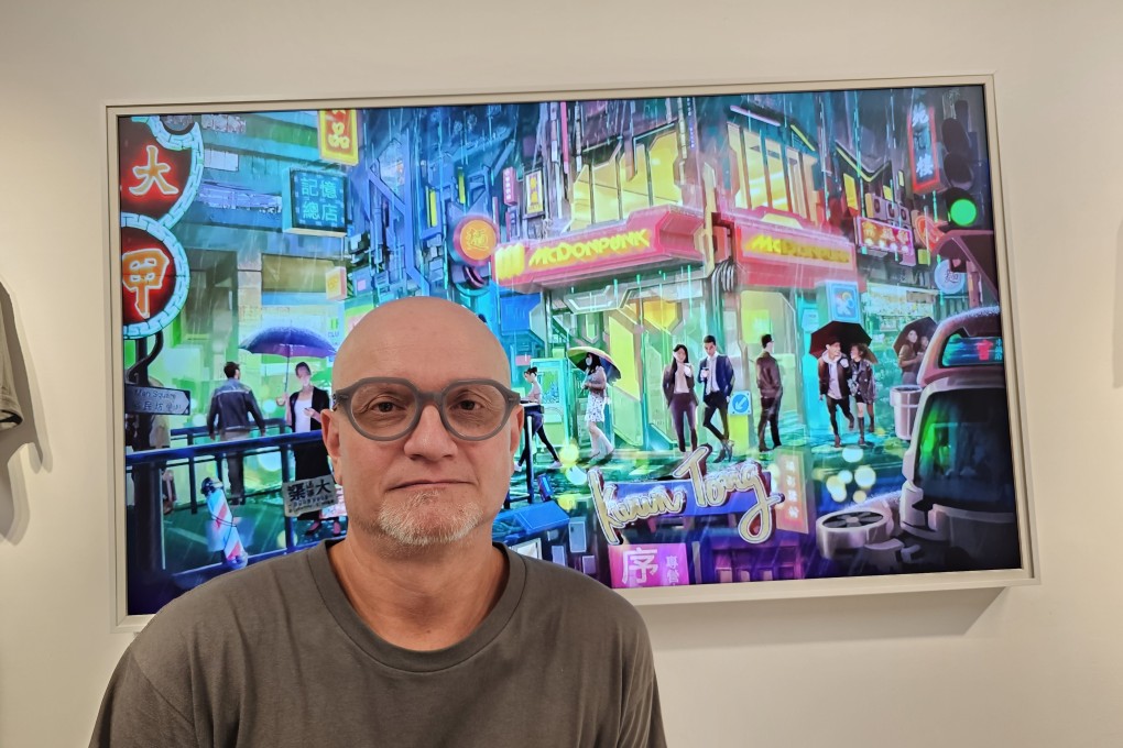 Damien Green, co-founder of StudioKT in Kwun Tong, during the Post interview on November 10, 2023. Photo: Enoch Yiu