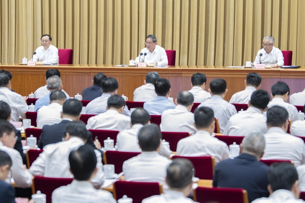 Premier Li Qiang is taking the helm at the Communist Party’s new body overseeing financial matters. Photo: Xinhua