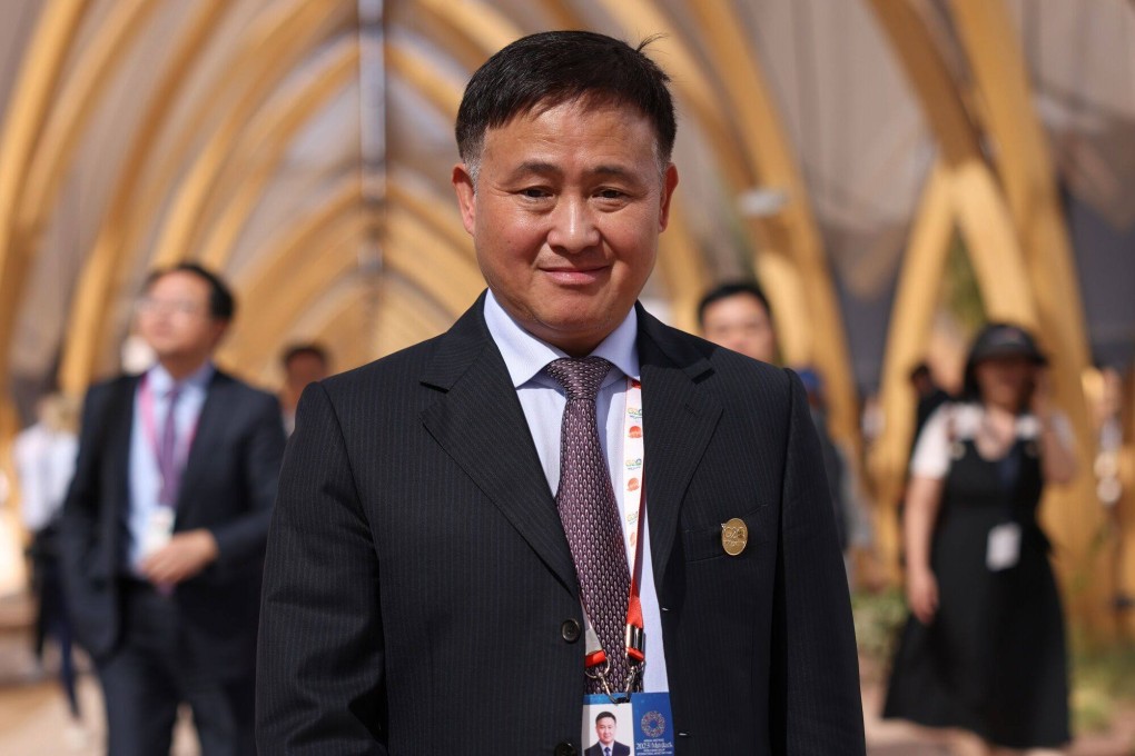 The meeting of China’s top legislature reviewed a State Council report on financial work presented by People’s Bank of China governor Pan Gongsheng. Photo: Bloomberg