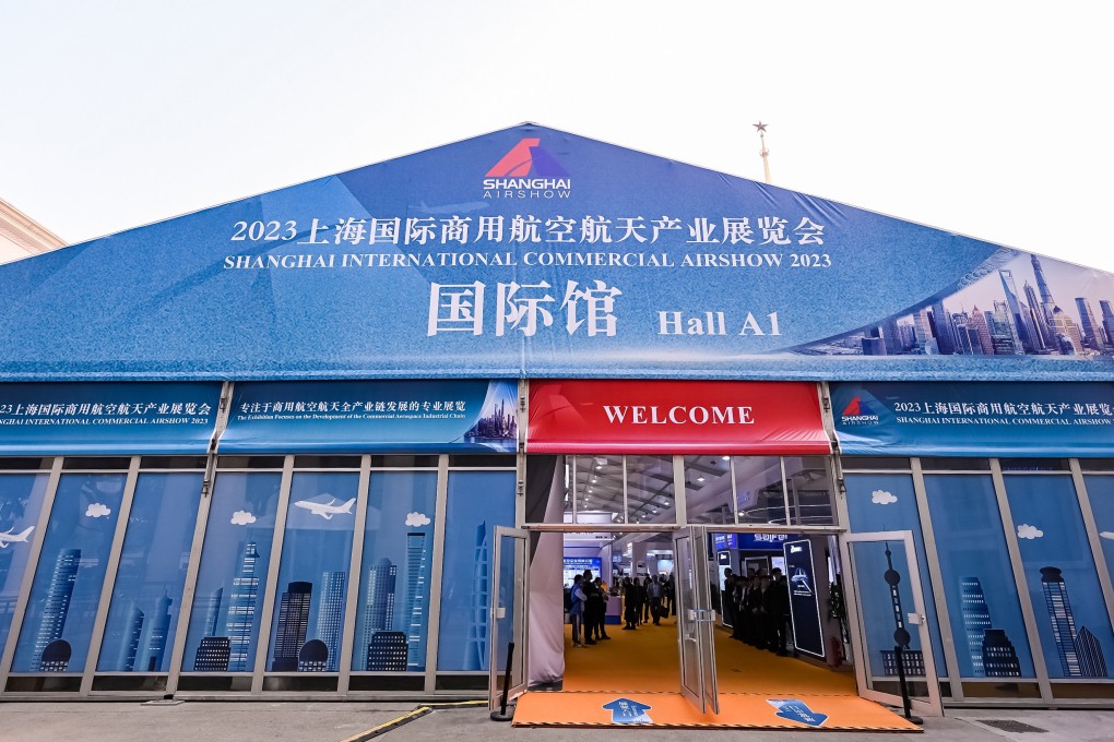 For the first time since 2019, the three-day Shanghai International Commercial Airshow has taken wing. Photo: Shanghai International Commercial Airshow