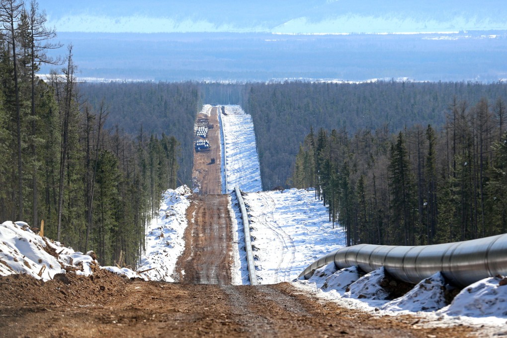 The Power of Siberia gas pipeline route. Photo: Gazprom