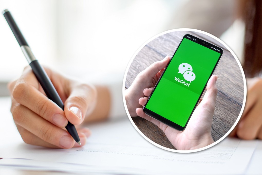A now deceased woman in China has had her last will and testament, which she posted on the WeChat social media app, declared invalid by a mainland court. Photo: SCMP composite/Shutterstock