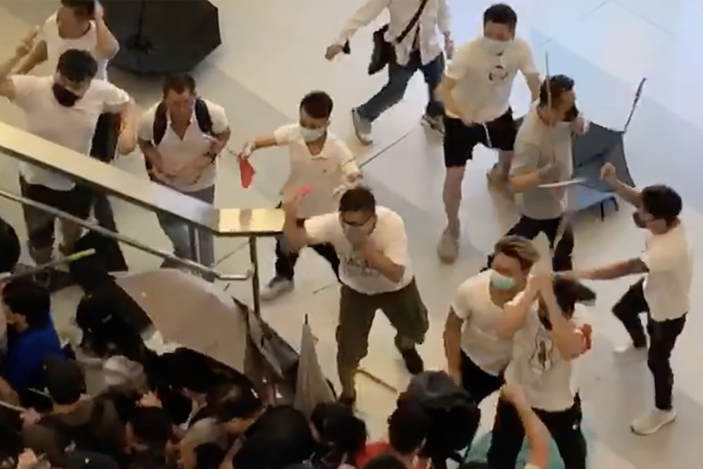 The attack on July 21, 2019, is viewed as the tipping point of the protests arising from a now-withdrawn extradition bill. Photo: Handout