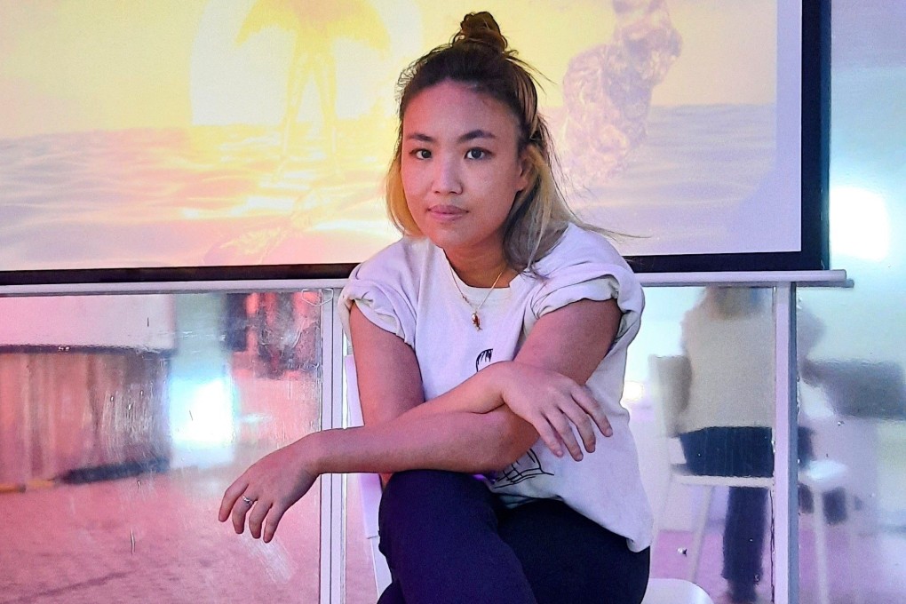 Eunice Tsang, founder of Hong Kong art space Current Plans, which is closing in Sham Shui Po because of rising rents. She plans to reopen in a temporary space within two months, while looking for an affordable permanent space in a grass-roots neighbourhood. Photo: Current Plans