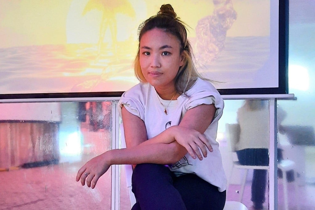 Eunice Tsang, founder of Hong Kong art space Current Plans, which is closing in Sham Shui Po because of rising rents. She plans to reopen in a temporary space within two months, while looking for an affordable permanent space in a grass-roots neighbourhood. Photo: Current Plans