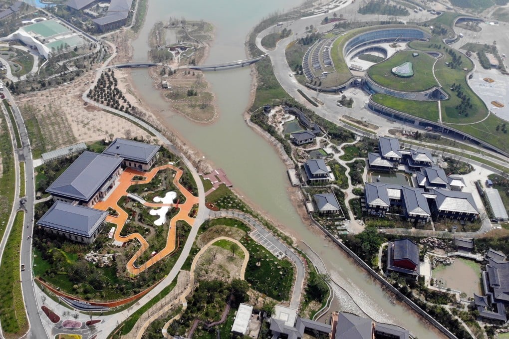 Below the smart city of Xiongan is a subterranean network of tunnels, now with its own groundbreaking navigation system. Photo: Xinhua