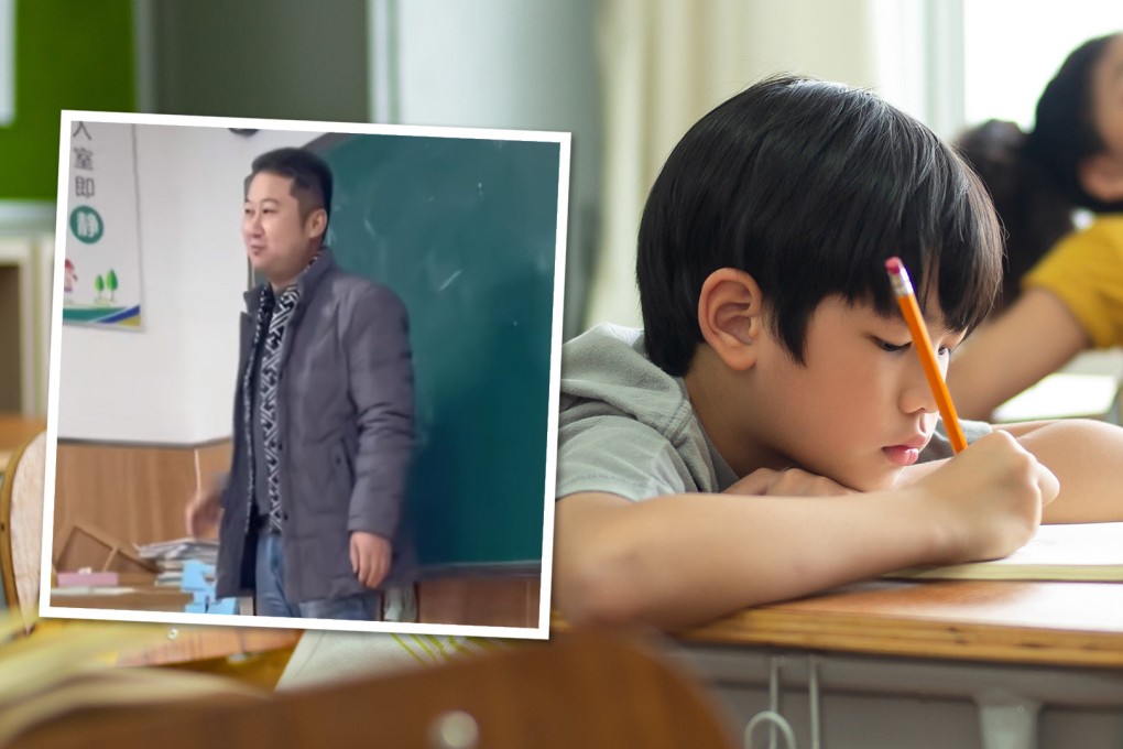 A father in China has extolled the virtues and mental strength of his son in a speech to teachers and parents at the boy’s school. The proud dad said his child would go on to become “an extraordinary person” despite his poor performance in exams. Photo: SCMP composite/Shutterstock/Douyin
