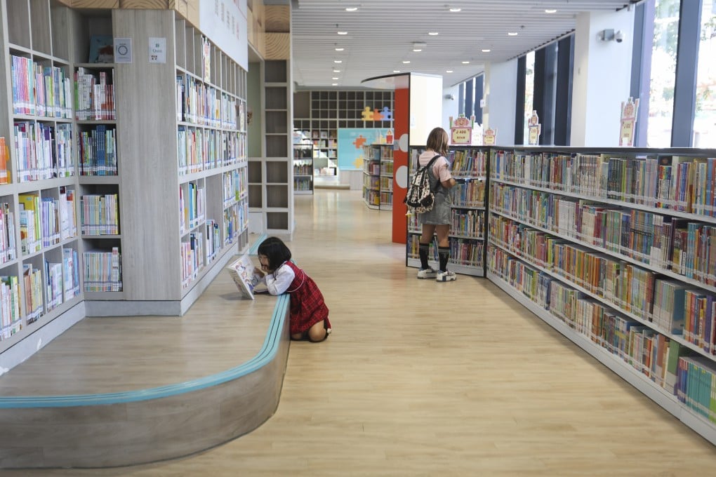 The interior of the Sham Shui Po Public Library. Beyond books, it also has a multimedia library, computer centre and self-service kiosks. Photo: Edmond So