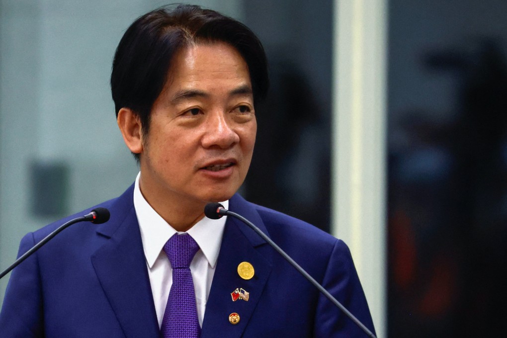 Beijing regards the DPP’s candidate, vice -president William Lai Ching-te, as a separatist. Photo: Reuters