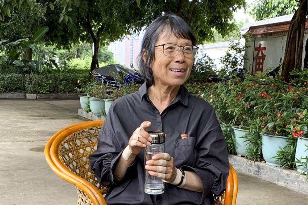 Zhang Guimei, 66, is past retirement age but still oversees the school she founded in 2008. Photo: Weibo