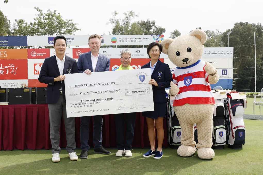 The Hong Kong Golf Club partnered with Operation Santa Claus to host the Cup of Kindness charity game. Photo: Handout