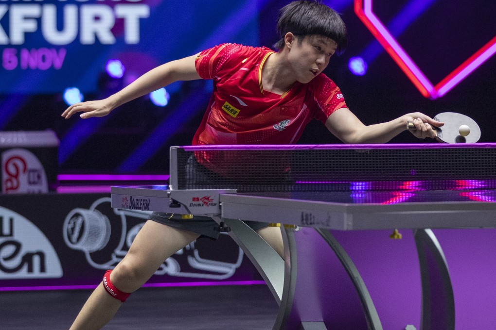 Wang Chuqin recently lashed out at fans who followed him and filmed him in an airport. Photo: Xinhua