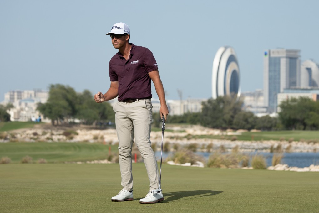 Andy Ogletree, pictured at the International Series Qatar at Doha Golf Club, leads the order of merit. Photo: Asian Tour