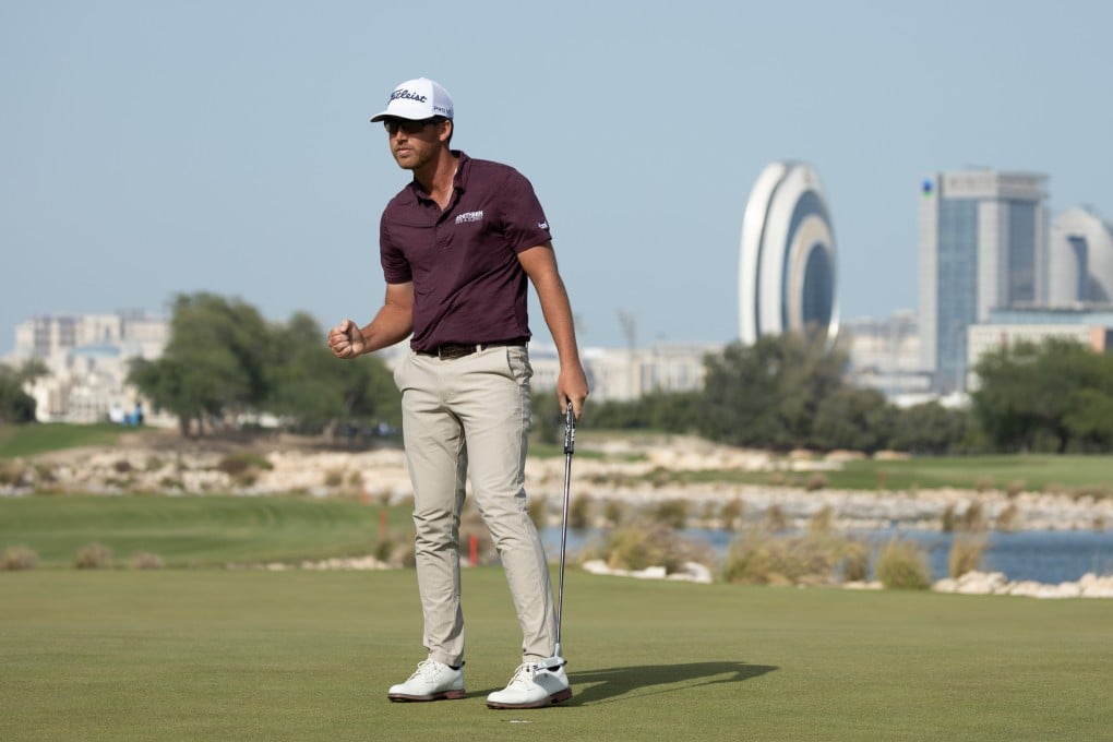 Andy Ogletree, pictured at the International Series Qatar at Doha Golf Club, leads the order of merit. Photo: Asian Tour