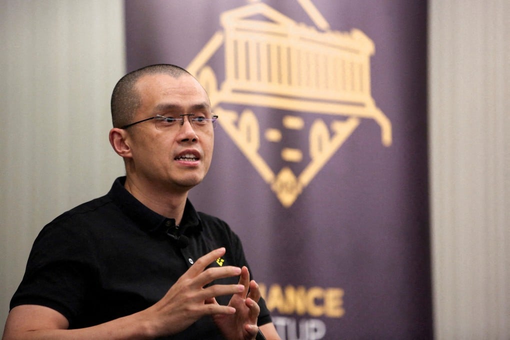 Zhao Changpeng speaks during an event in Athens, Greece, November 25, 2022. Photo: Reuters