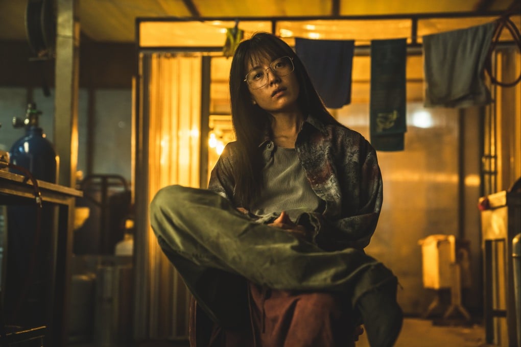 Han Hyo-joo as Big knife in a still from “Believer 2”. Photo: Jung Jaegu/Netflix.