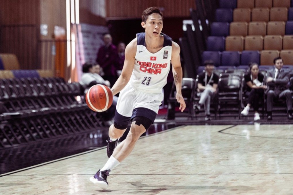 Marco Leung Ka-hin broke his nose in Brisbane in July. Photo: Fiba