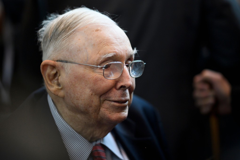 Berkshire Hathaway vice-chairman Charlie Munger pictured at the company’s annual shareholders’ meeting in Omaha, Nebraska in  May 2019. Photo: AFP/Getty Images/TNS
