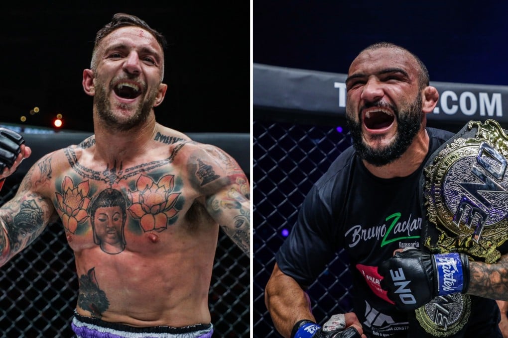 Liam Harrison and John Lineker will fight in January. Photos: ONE Championship