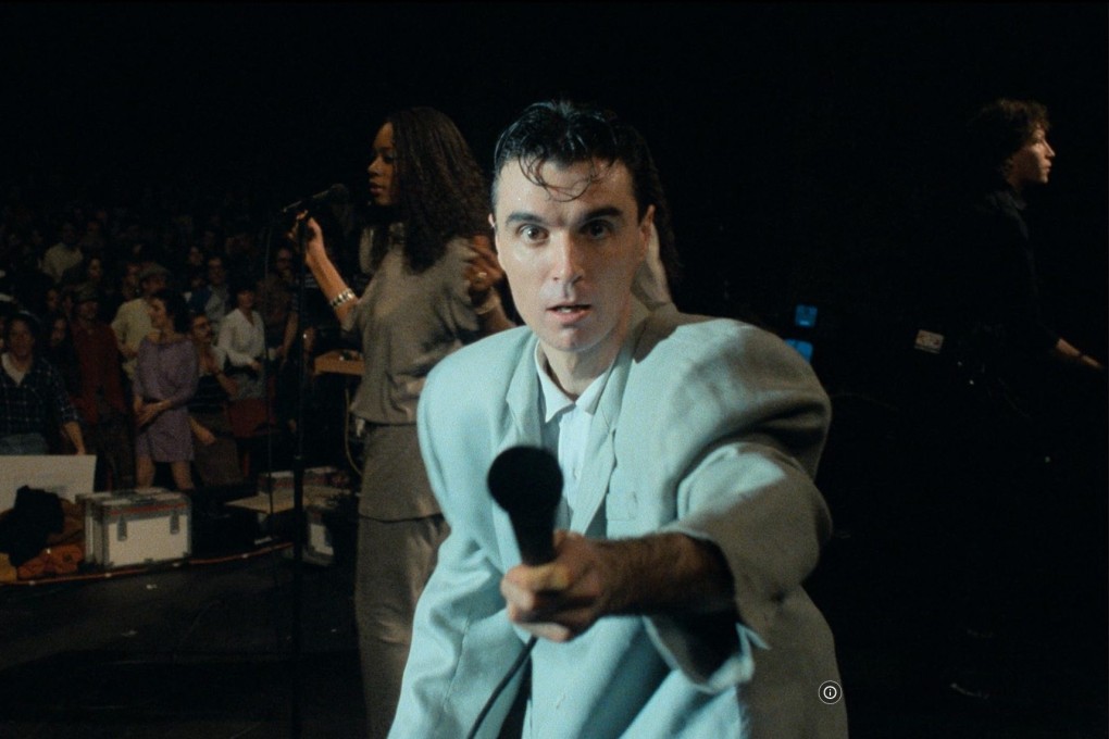 David Byrne of Talking Heads in Stop Making Sense (1984), which many see as one of the best concert movies ever made. Photo: Cinecom Pictures