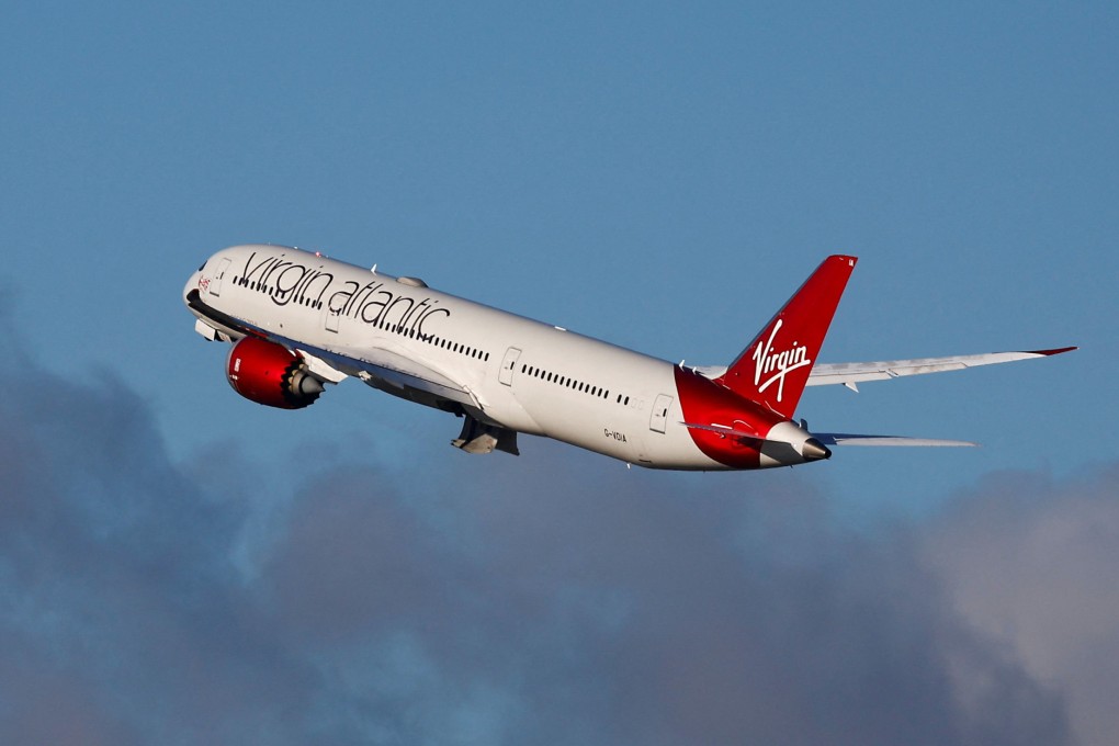 The Virgin Atlantic Boeing 787 was powered without using fossil fuels. Photo: Reuters