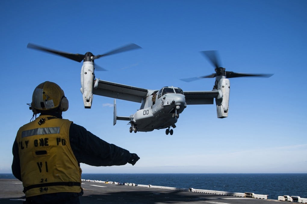 Japan has suspended its own Osprey flights after deadly US crash, and has asked US military to ground aircraft following a deadly accident. Photo: TNS