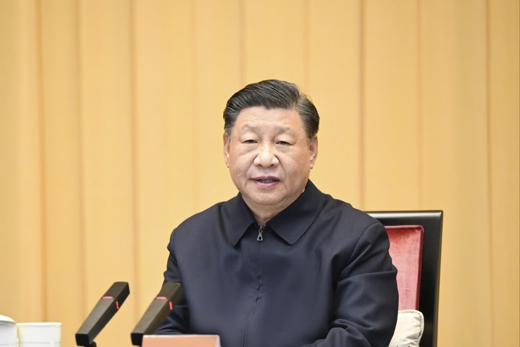 President Xi Jinping chairs a symposium on advancing the integrated development of the Yangtze River Delta, in Shanghai on Thursday. Photo: Xinhua
