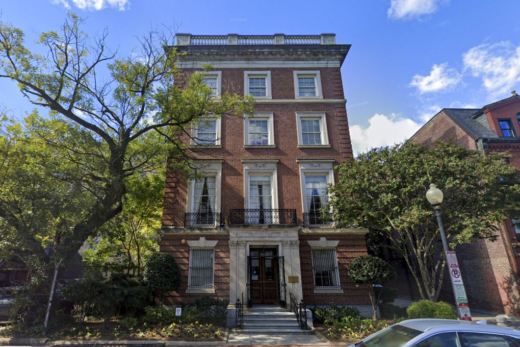 Hong Kong’s Washington trade office, one of three in the country threatened by proposed legislation that could see them shut down by the US government. Photo: Google Maps