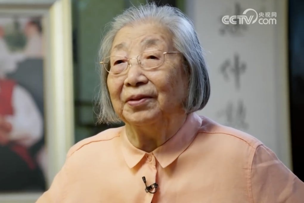 Xi Jinping’s mother Qi Xin says in a new documentary promoting the president and his family, that her children were raised to focus on work and studies, which she said “can be used as a motto … and it can be passed on and be useful for future generations”. Photo: CCTV