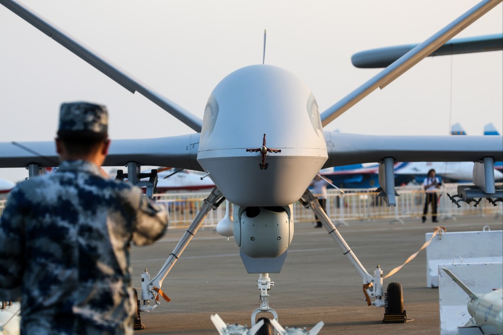 Chinese researchers claim to have developed a microwave device that can attach to drones turning them into a high-powered electronic weapon. Photo: Dickson Lee