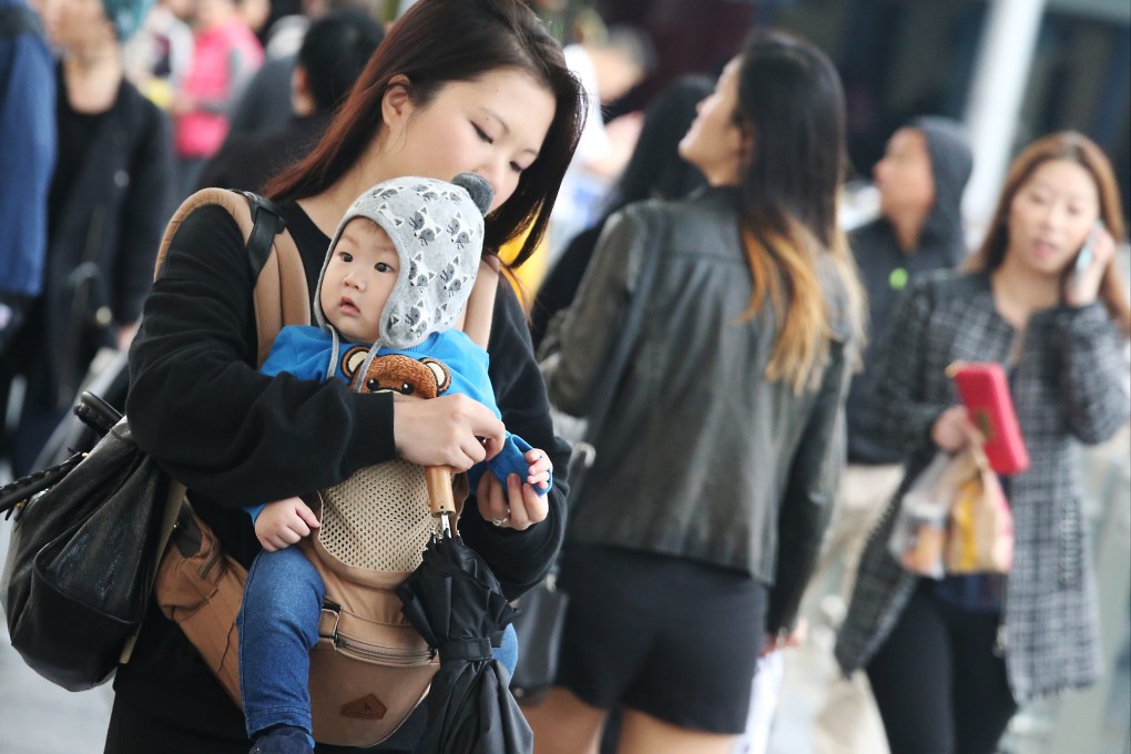 The government has pledged to provide more support for families with newborns and foster a better environment for new parents. Photo: K. Y. Cheng