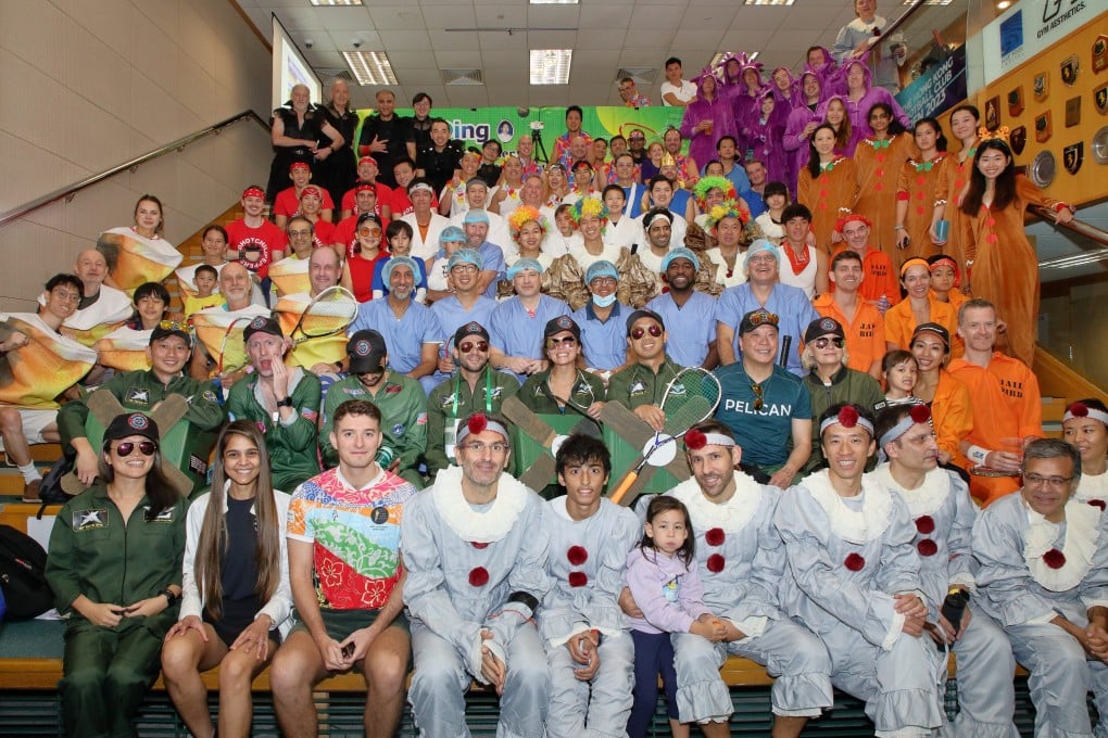 This year’s Wing Ding Squash Charity Tournament saw 182 players come together to raise more than HK$447,000 for Operation Santa Claus. Photo: Bharat Khemlani