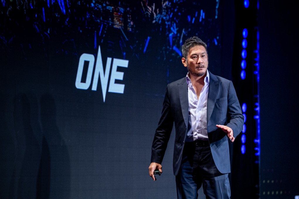 CEO Chatri Sityodtong speaks at the ONE IGNITE B2B event in Bangkok. Photo: ONE Championship