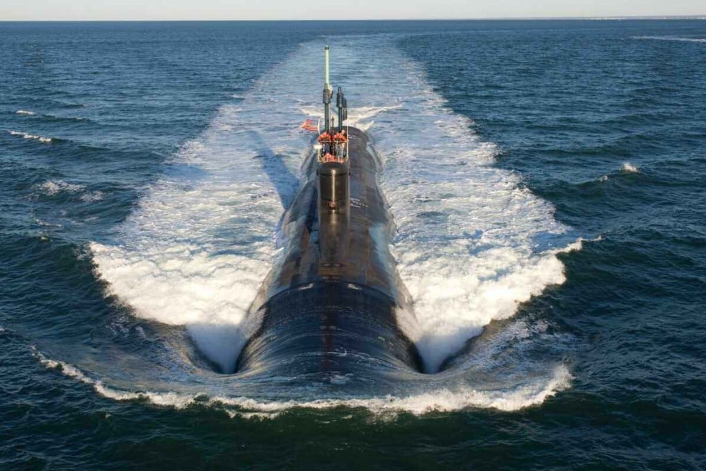 A Virginia-class nuclear-powered attack submarine of the type Australia plans to acquire from the early 2030s. Photo: US Navy