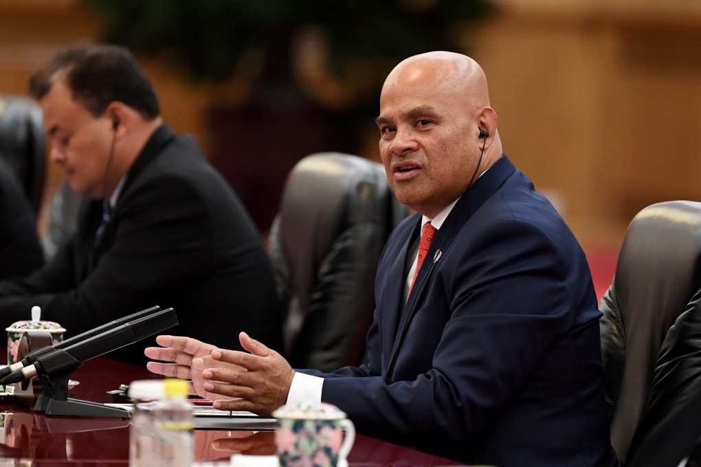 David Panuelo, whose four-year term as president of the Federated States of Micronesia ended in May, says the funding situation has put his country “in a very awkward position”. Photo: EPA-EFE