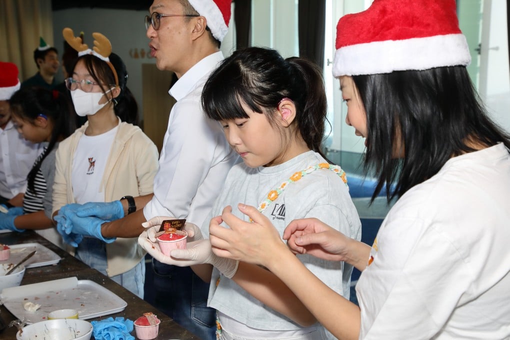 Each child was helped by one volunteer and they communicated by speech and simple signs. Photo: Bharat Khemlani