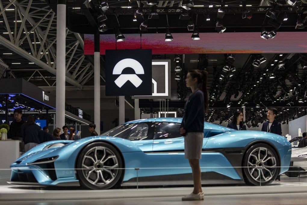 The Nio EP9 performance car on display at the Guangzhou Auto Show in Guangzhou, China, on November 17, 2023. Photo: Bloomberg
