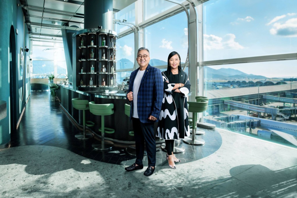 Song Hoi-see (left), Plaza Premium Group’s founder and chief executive officer, and Mei Mei Song, the company’s director of global brands and transformation. Photo: Plaza Premium Group