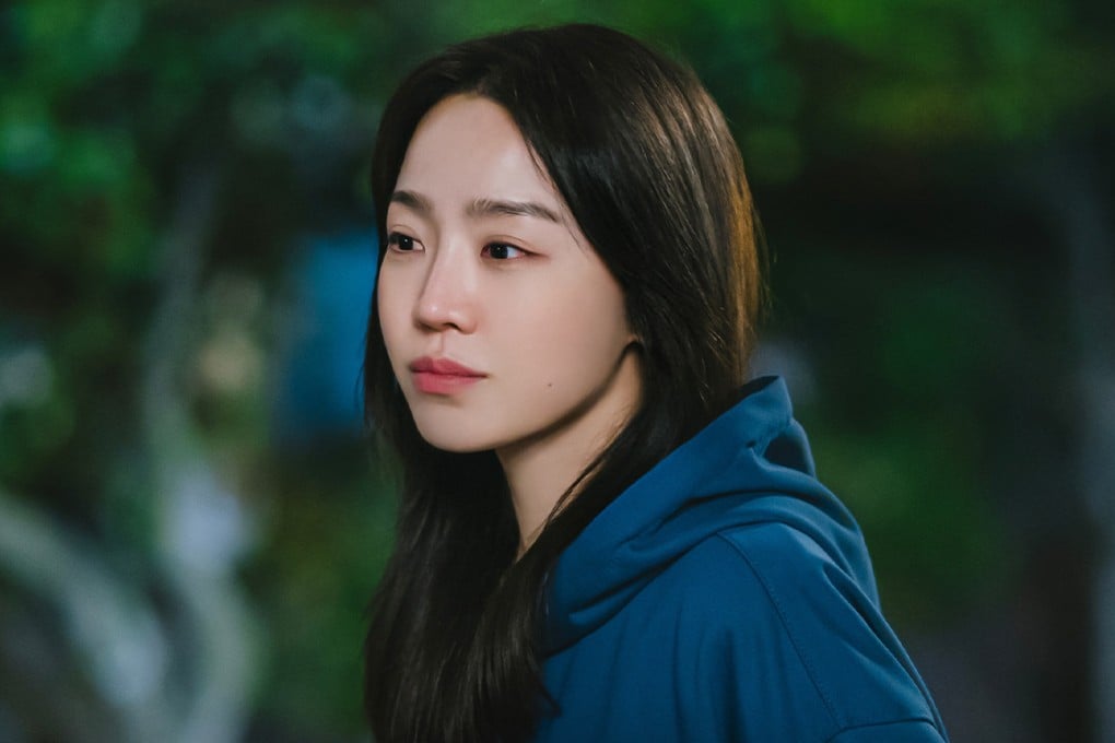 Shin Hye-sun as photographer Cho Sam-dal in a still from Korean drama series “Welcome to Samdal-ri” on Netflix.