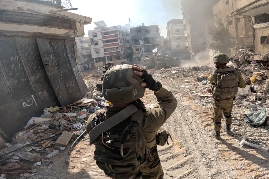 Israeli soldiers operate in the Gaza Strip amid the ongoing conflict between Israel and the Palestinian Islamist group Hamas. Photo: Handout
