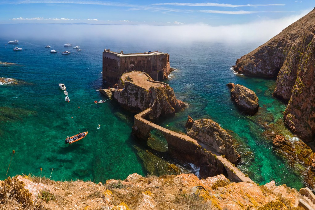 The 17th-century fort on Berlenga island in Portugal is one of many hidden gems to be discovered on a trip around the quieter parts of the country. Photo: Shutterstock
