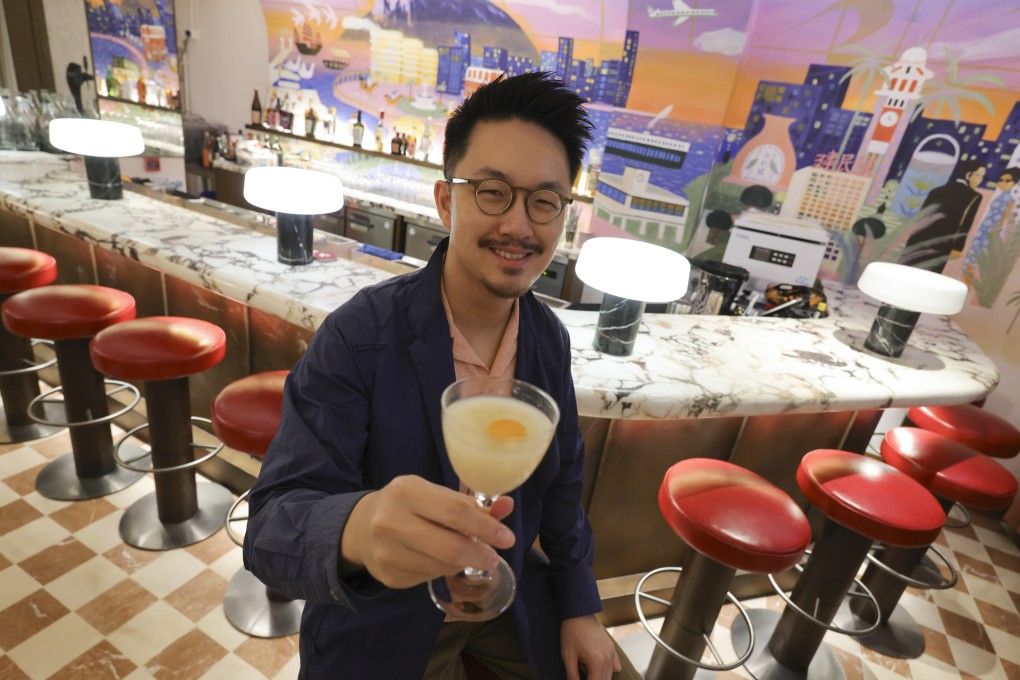 Hong Kong cocktail bar Kinsman’s founder, Gavin Yeung. Born in Vancouver, the Chinese-Canadian food writer turned bartender talks about his mission to save Hong Kong’s “forgotten history” by serving drinks made with Cantonese spirits. Photo: May Tse