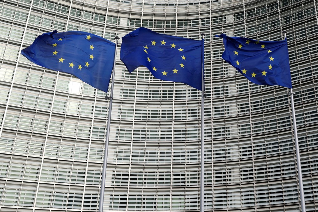 European Union flags fly outside the European Commission in Brussels, Belgium, on November 8, 2023. Photo: Reuters