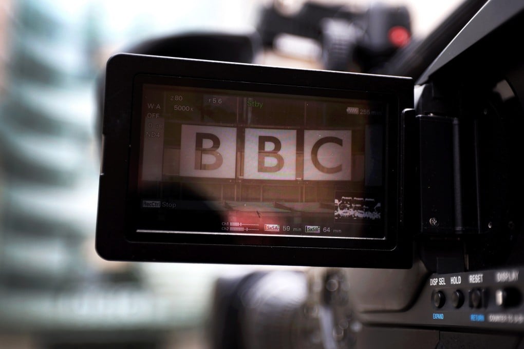 The BBC is funded by a licence fee paid by TV-watching households, but its chair is appointed by the government. Photo: EPA-EFE