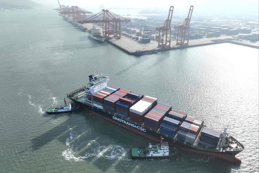 China’s exports beat expectations in November, rising by 0.5 per cent from a year earlier, but imports disappointed and fell by 0.6 per cent, data released on Thursday showed. Photo:A FP