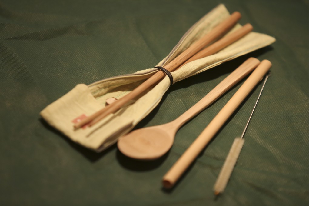 Utensils made from bamboo. Photo: SCMP/Xiaomei Chen