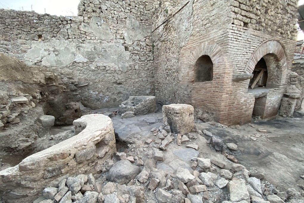 A prison-bakery has been discovered in the ancient Roman city of Pompeii. Photo: AFP
