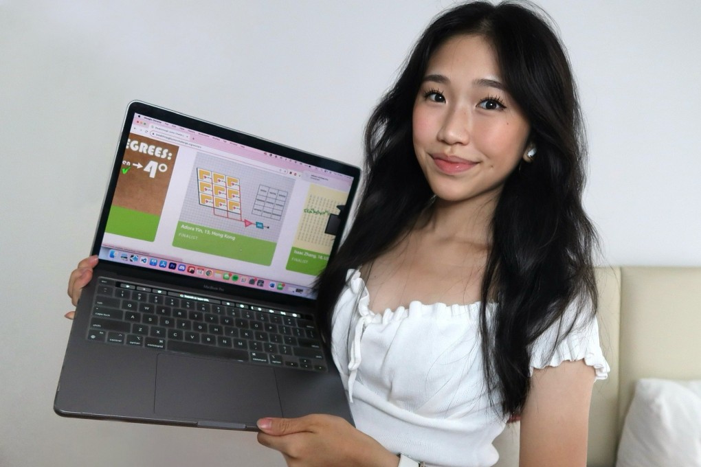 Adora Yin is one of 15 global finalists in the annual Breakthrough Junior Challenge. Photo: Handout